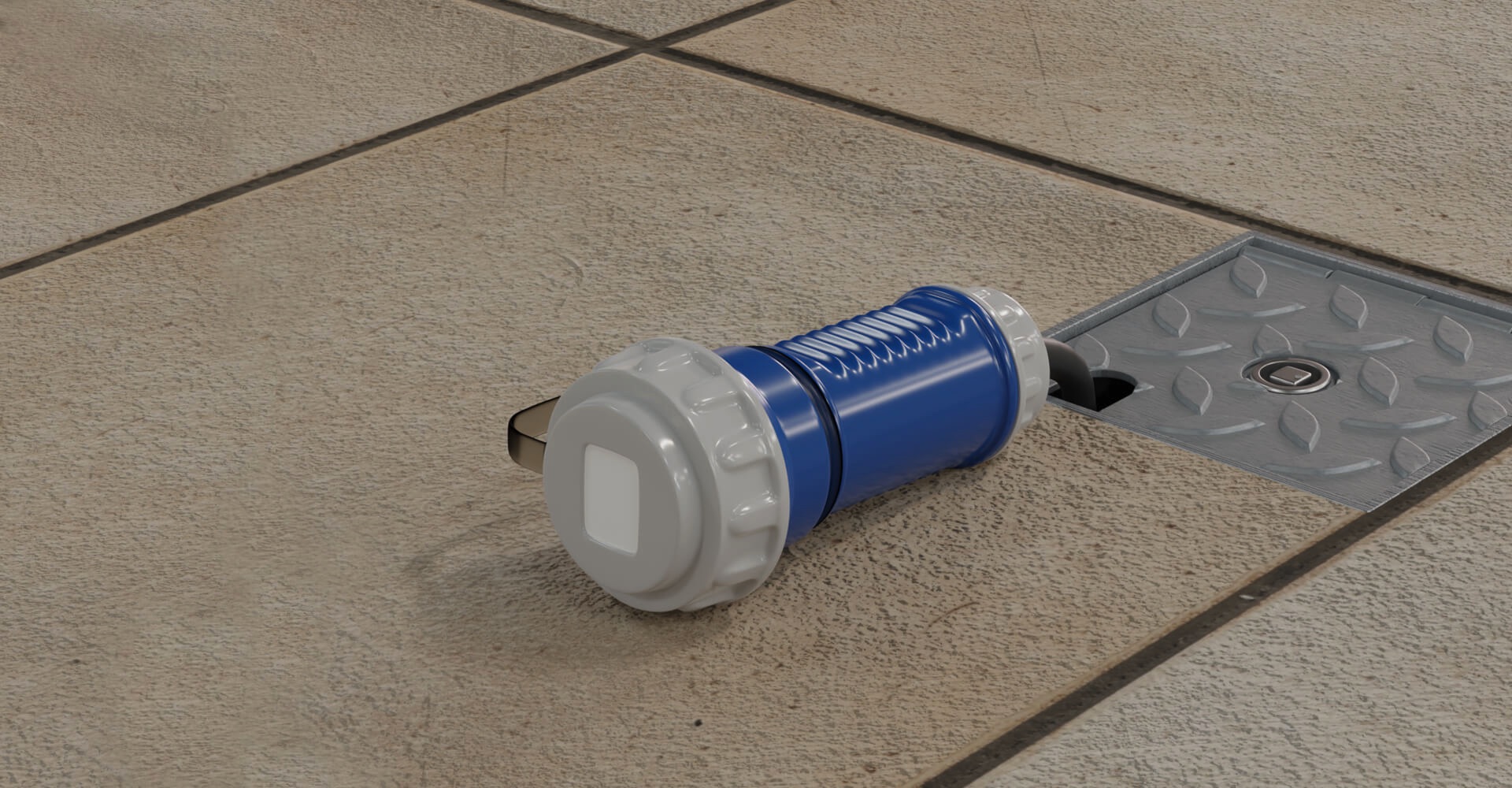 3d illustration of a pop up power FlyBox